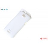 Пластиковая накладка ROCK Naked Color-ful для HTC ONE X / HTC One XL (белый)